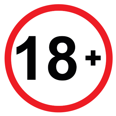 18+ age restriction